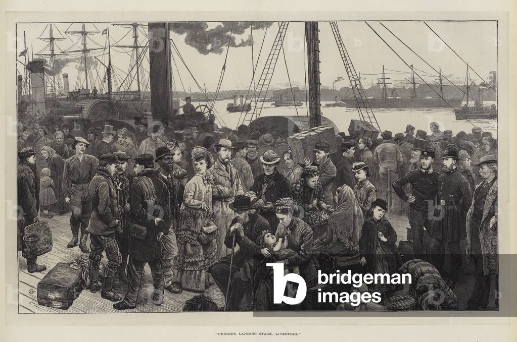 "„Prinzen's Landing Stage" von Charles Green