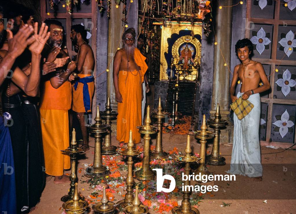 Ayappan-Tempel, Indien, 1978 (Fotos)