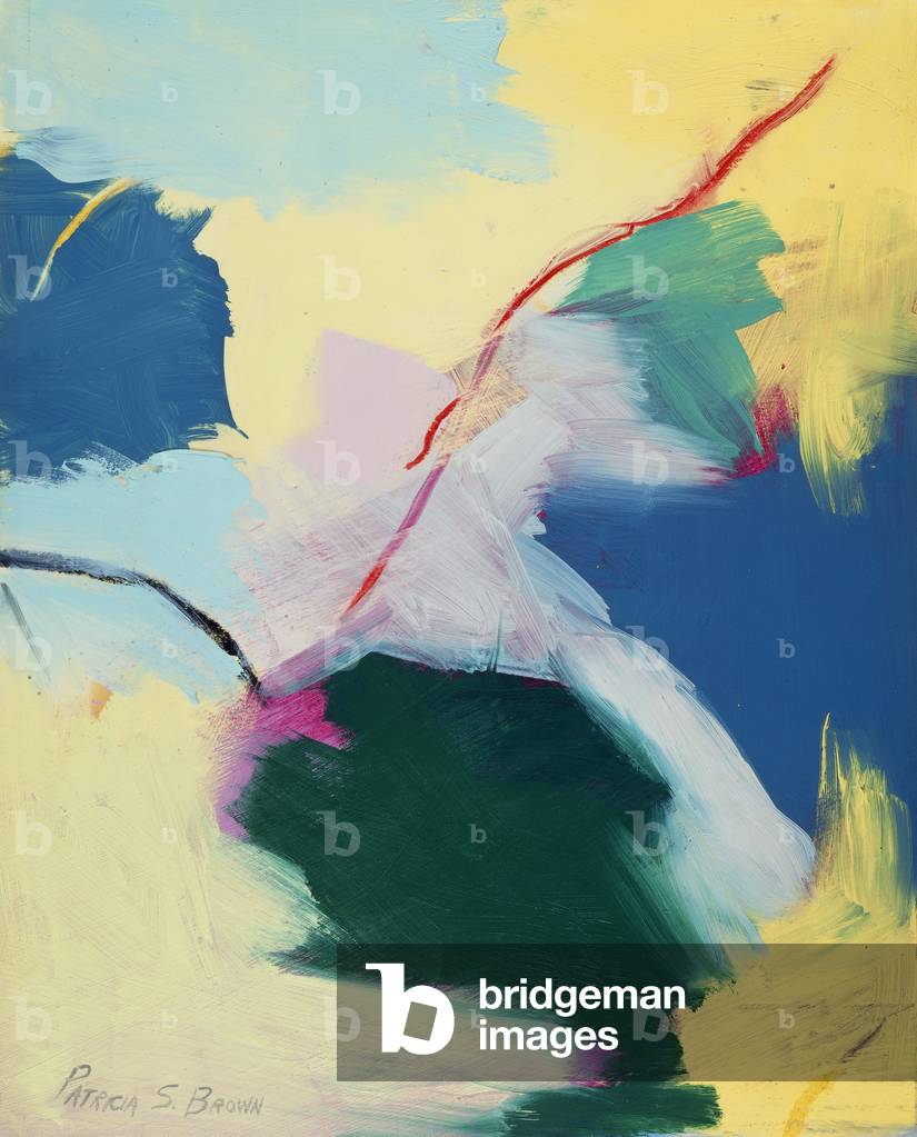 Abstract - Verde, Arancione, Giallo 1993 Patricia Brown (20° C. americano)