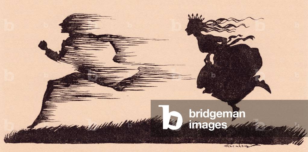 Immagine di Libro "Era come se il vento avesse fischiato. Illustrazione di Arthur Rackham dalla favola di Grim