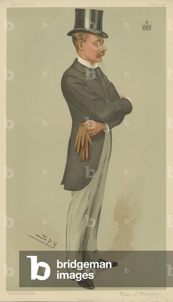 Der Herzog von Bedford (Farbe litho)