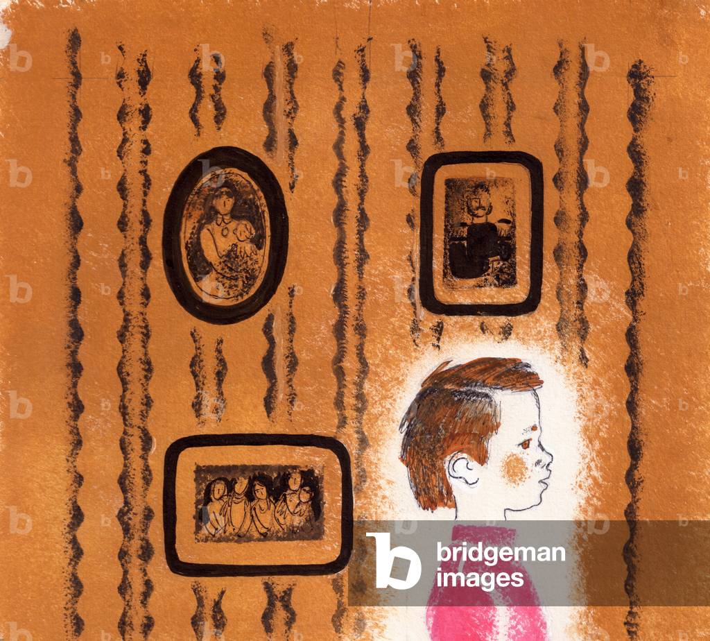 Illustration from 'Tyoma's Childhood' by Nikolay Garin-Mikhailovsky, 1892 (gouache on paper)