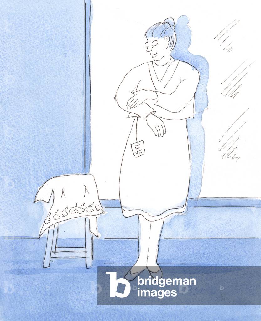 Bild von Zeichnung "Es ist gut" 2004 von Elizabeth Wang
