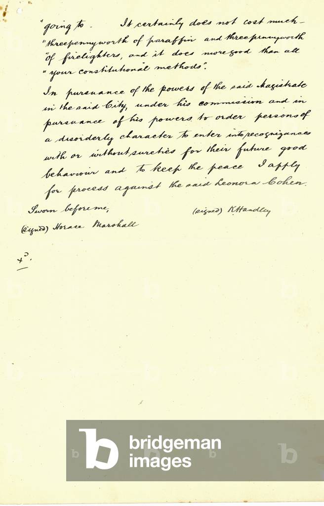 Information und Beschwerde von Kirk Handley, stellvertretender Chief Constable der Stadt Leeds, Seite 5, 9. Ma