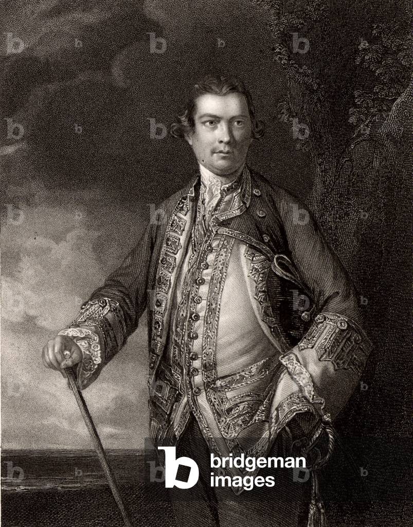 Immagine di Incisione "Augustus Keppel (1725-1786)", b/w
