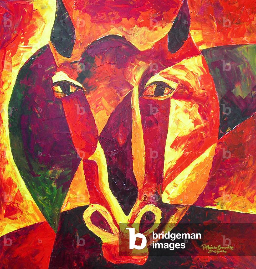 Equus reborn, 2009 (Acryl auf Masonit)