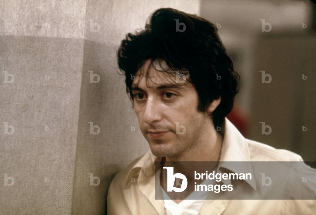 Image de Photographie de plateau représentant Al Pacino, b/w
