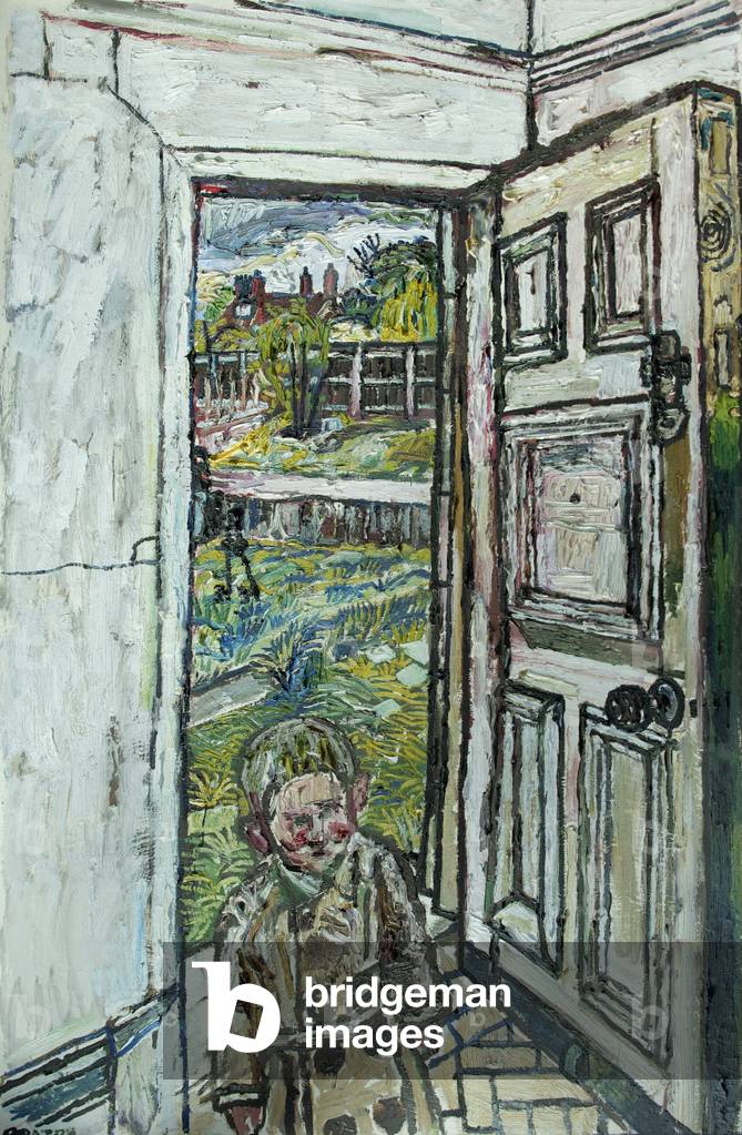 David nel Portale, 1959-60 (olio su hardboard)