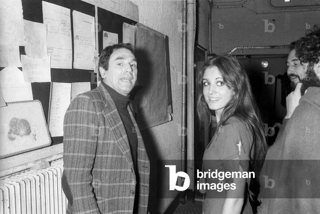 Bild von Fotografie "Robert Hossein" 1978 von Giovanni Coruzzi, b/w