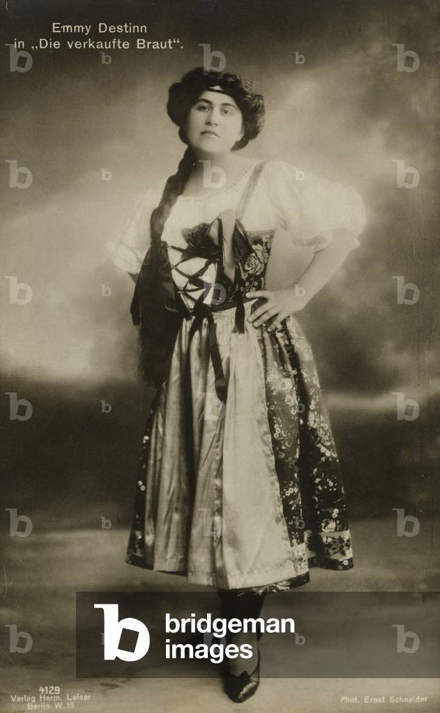 "Emmy Destinn Soprano ceco", b/w