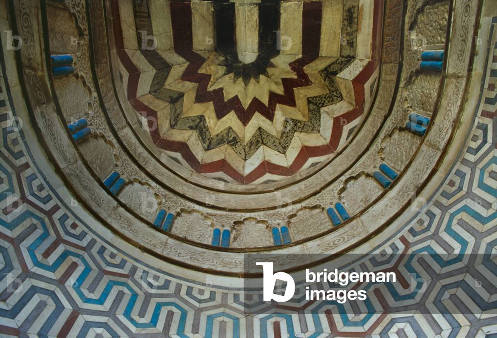 Mithqal Moschee in 1374 gebaut, Minhab, Kairo (Foto)