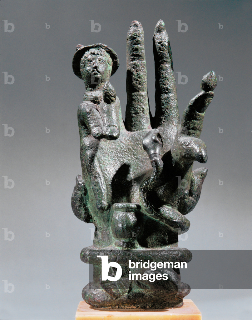 Bronze hand, ex-voto …