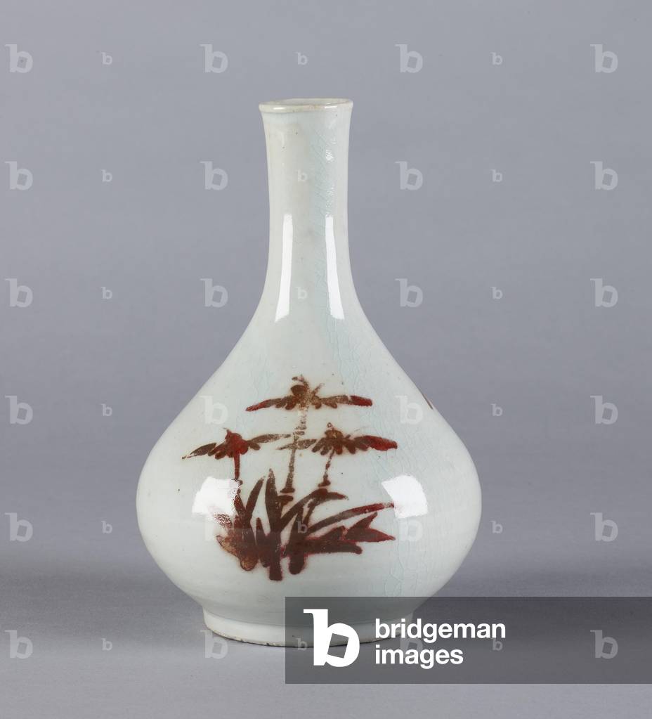 "Flasche mit floralem Design" von Korean school