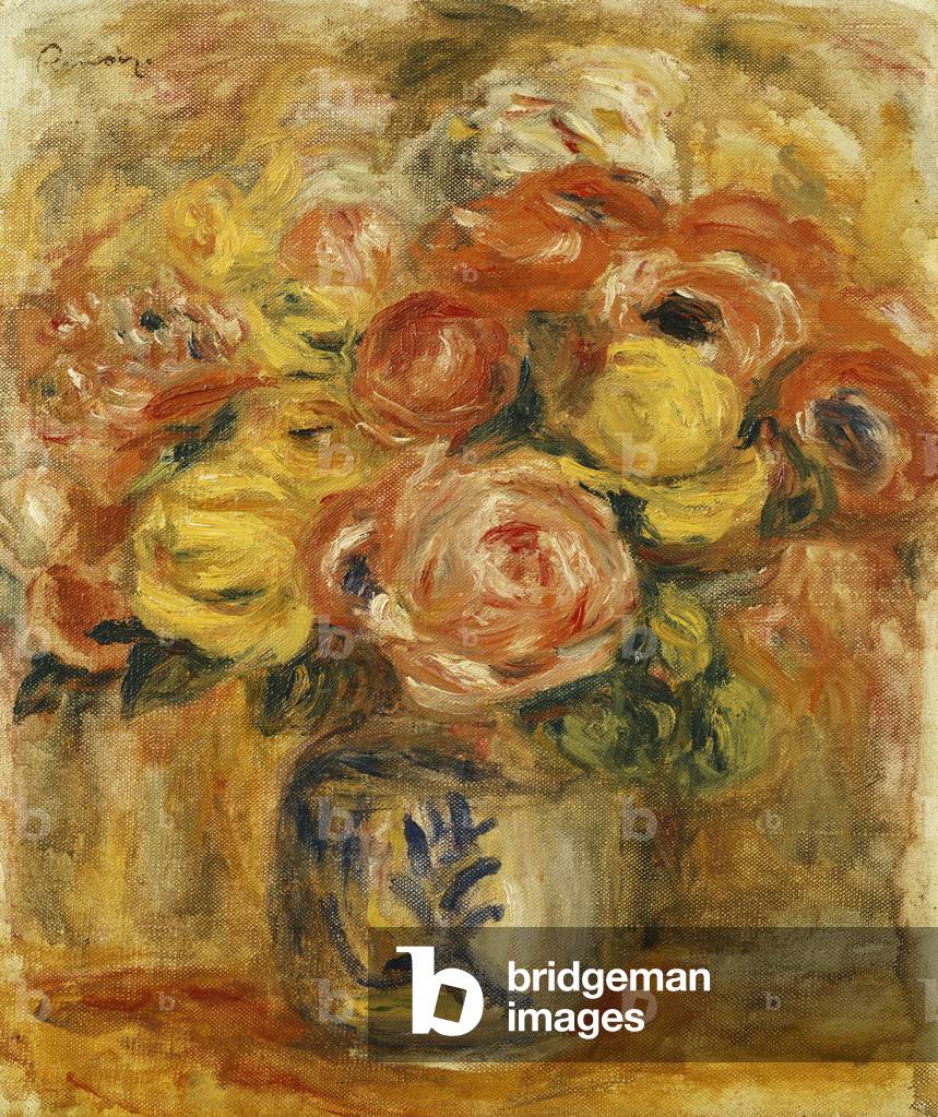 Fiori in un vaso blu e bianchi; Fleurs dans un Vase Bleu et Blanc, 1915 (olio su tela)