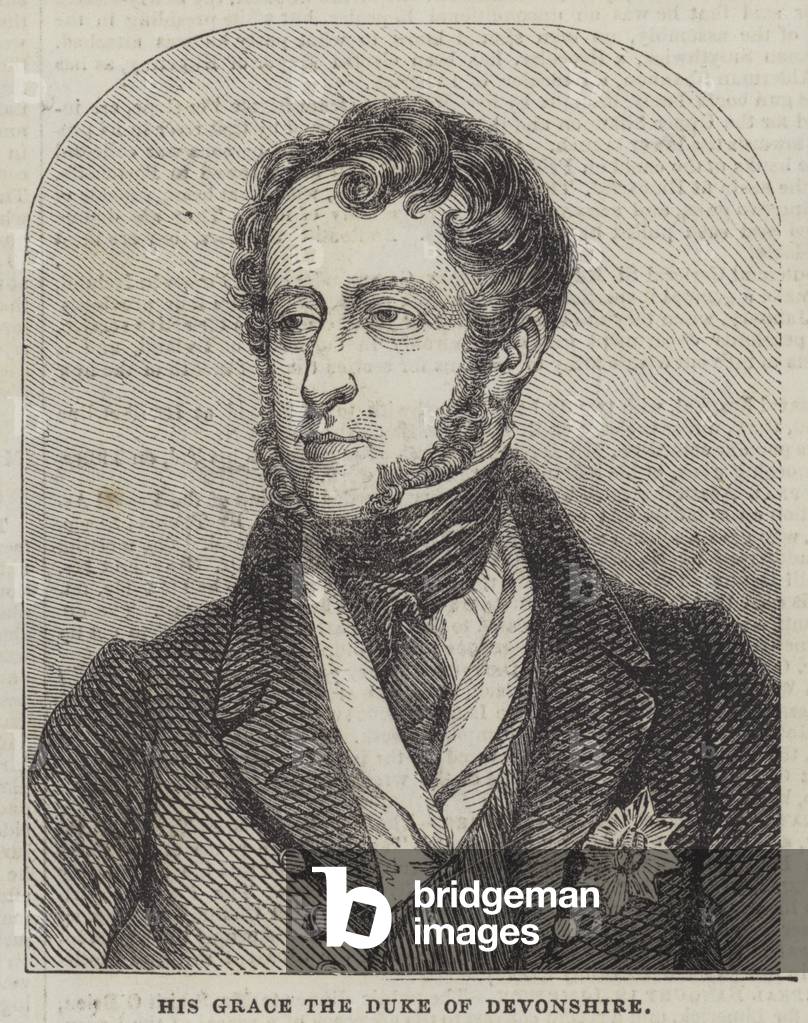 Sua Grazia il Duca di Devonshire (incisione)