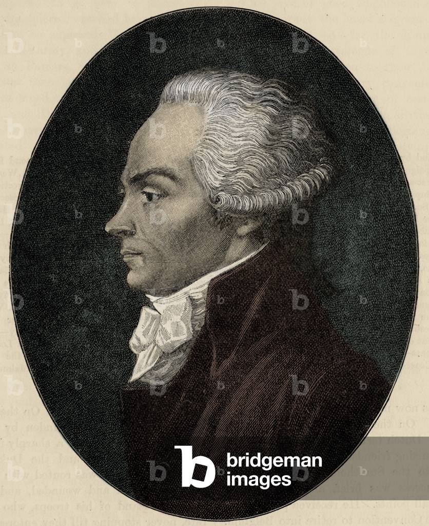 Immagine di Stampa "Robespierre - ritratto" 1801