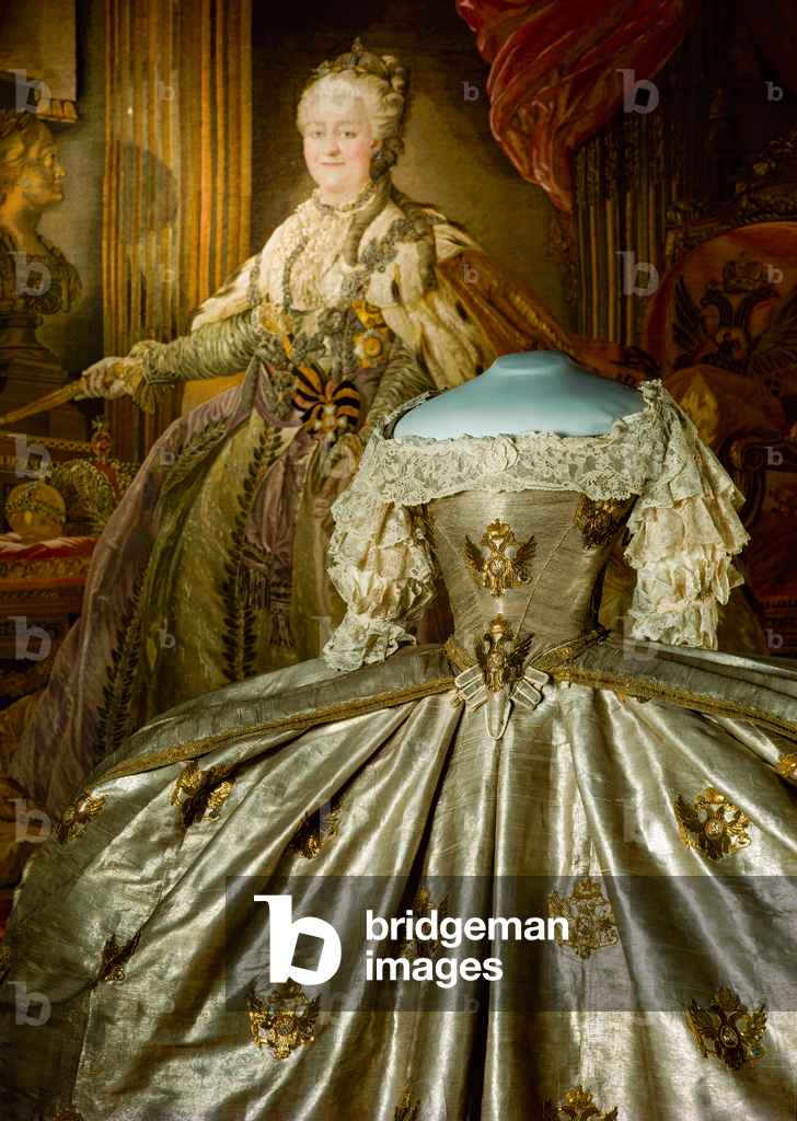 Image of The coronation dress worn by Catherine The Great, Empress of by  Wolinsky, Cary (1947-2023)