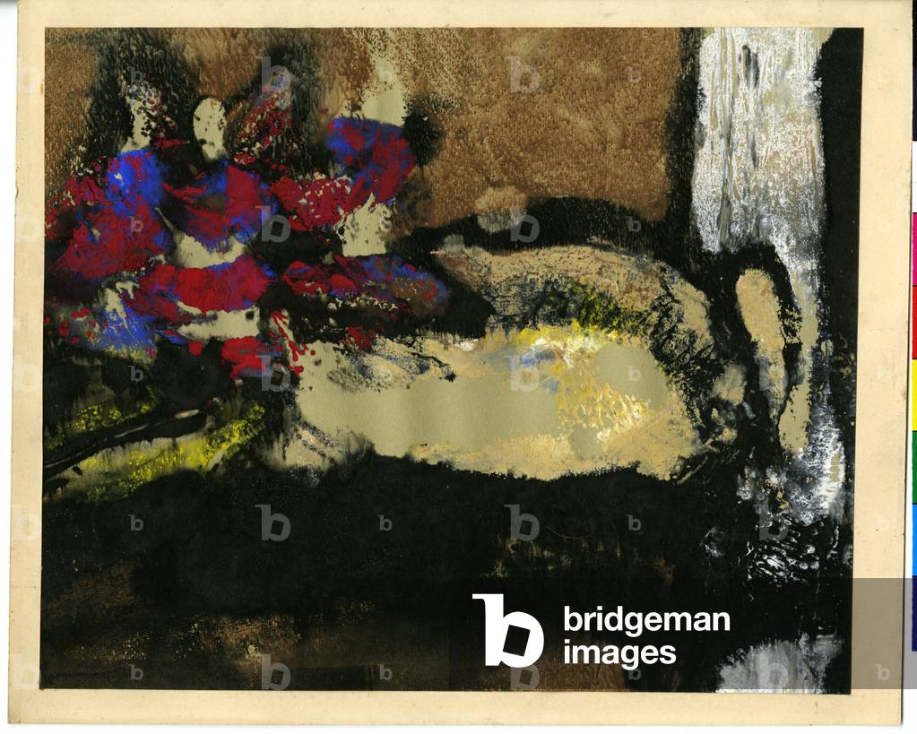 Vaso di fiori (monotipo)