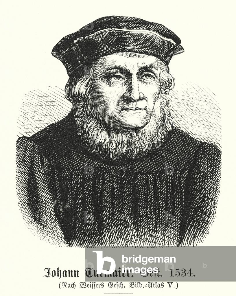 Image of Engraving depicting Johann Turmaier 1801 by German Artist