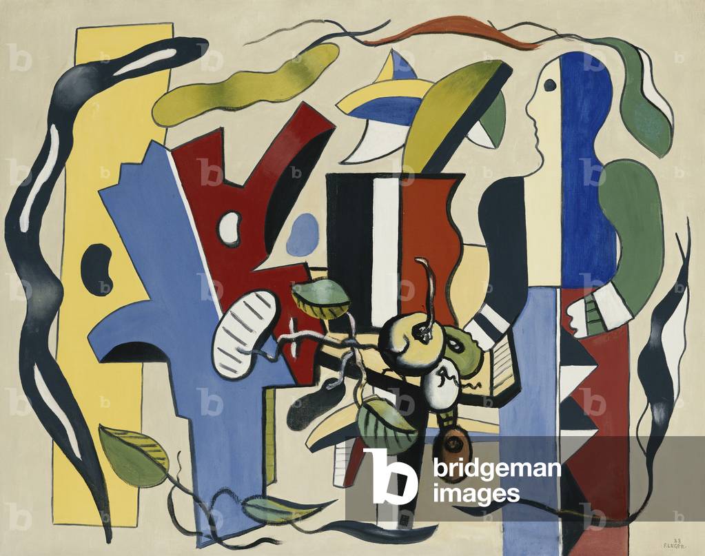 Persone e Piante; Personnages et Plantes, 1938 (olio su tela)