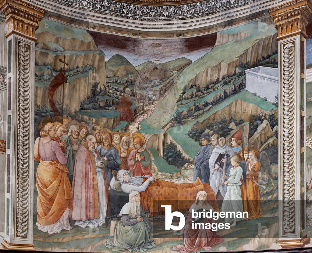 Bild von Fresko "Transit Mariens" 1468 von Filippo Lippi