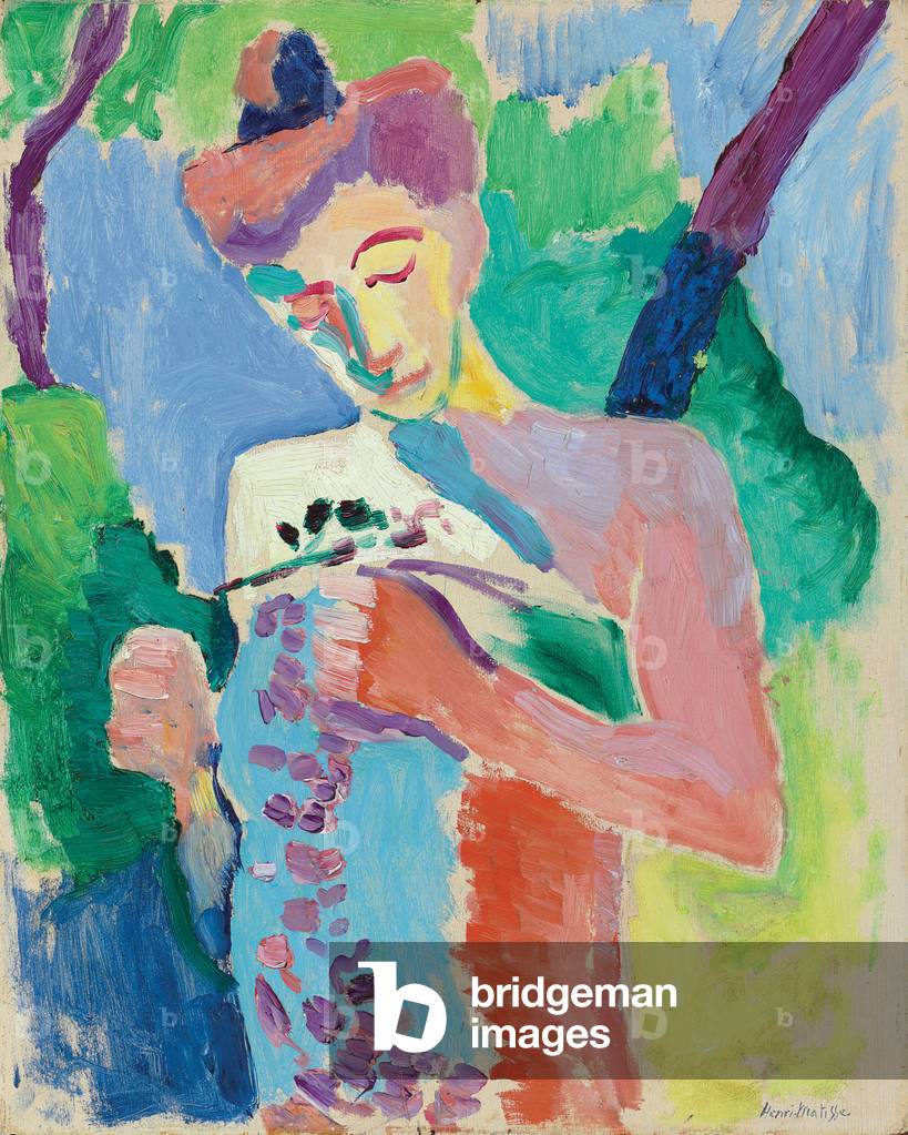 Bild von Gemälde "Modesty (The Italiener)" 1906 von Henri Matisse