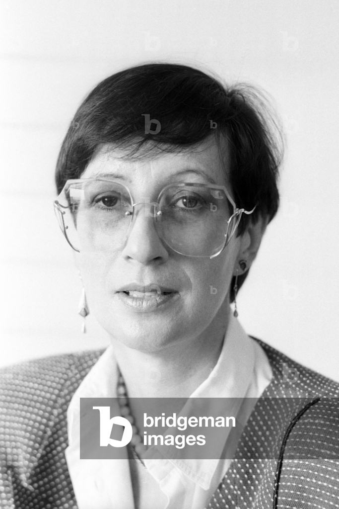 Image of Photography depicting Heide Simonis (Germany SPD Minister of Finance Schleswig-Holstein)... 1989