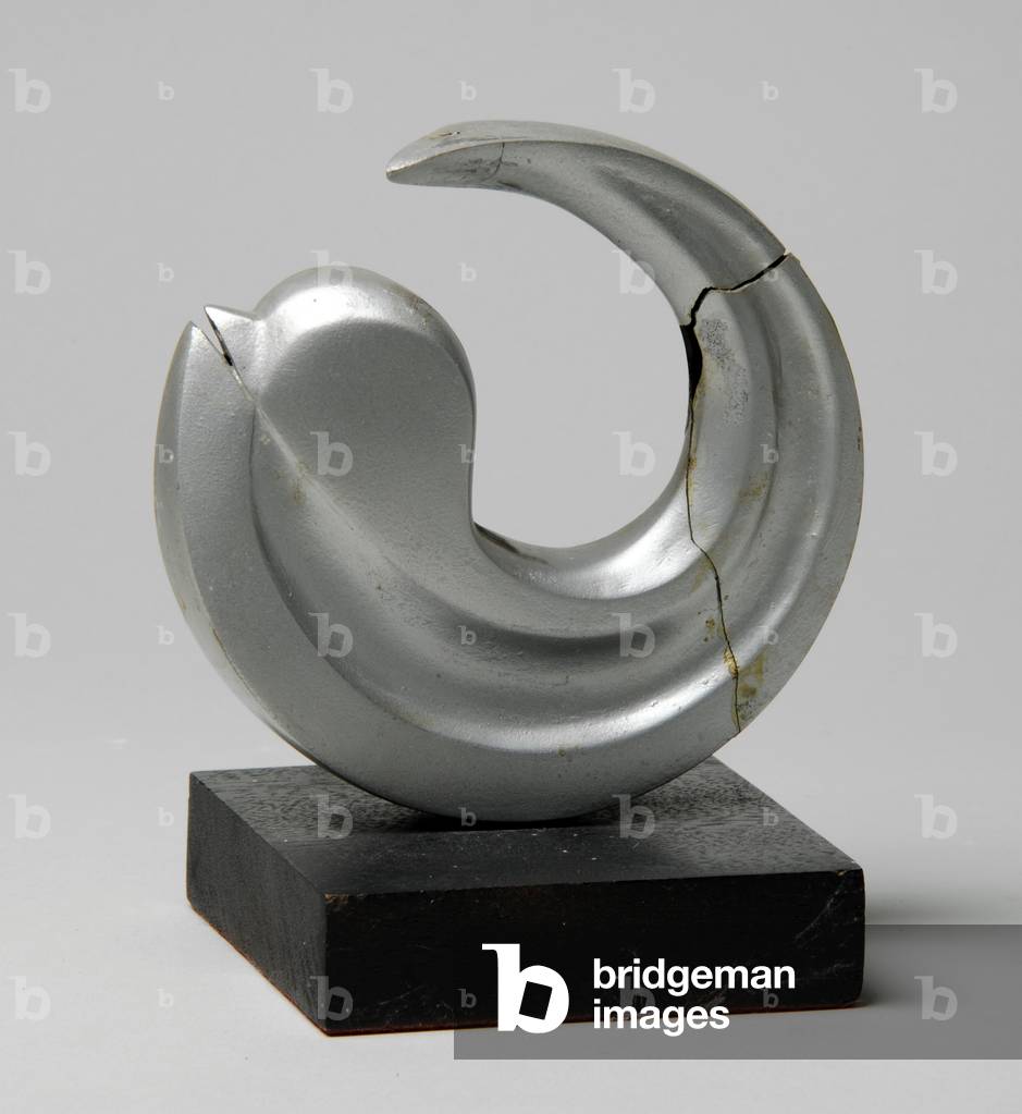 Maquette per Dolphin in 'Leap Fountain', 1988 (plastica rivestita d'argento) (vedi anche 876198)