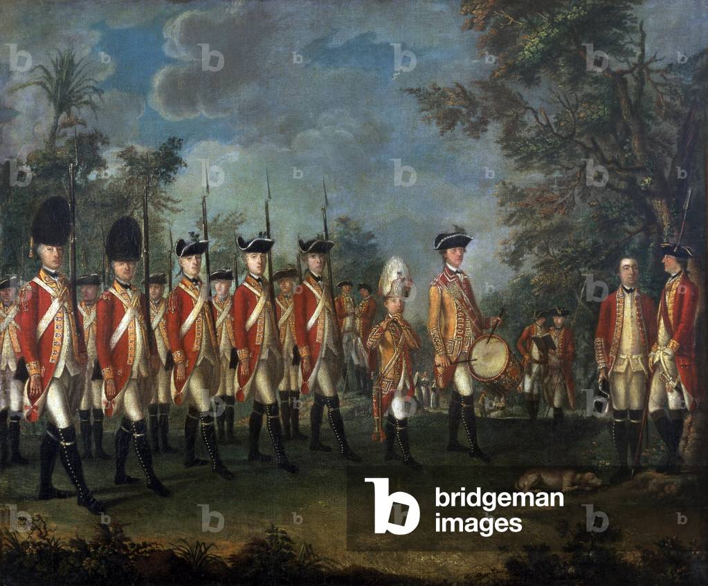 Signore Giorgio Lennox, Colonnello del 25° Reggimento di Piede, c.1771 (olio su tela)