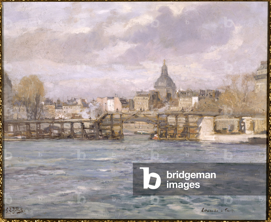 L'estacade de l'île Saint-Louis, circa 1900 (dipinto)