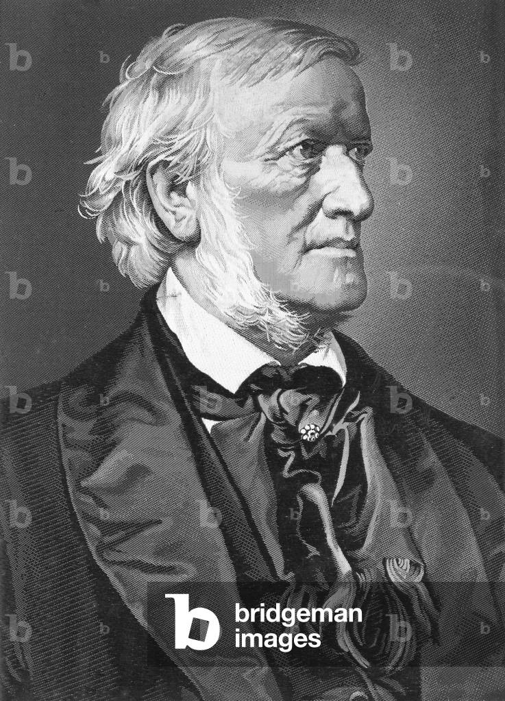 "Richard Wagner" von Carl Jaeger, b/w