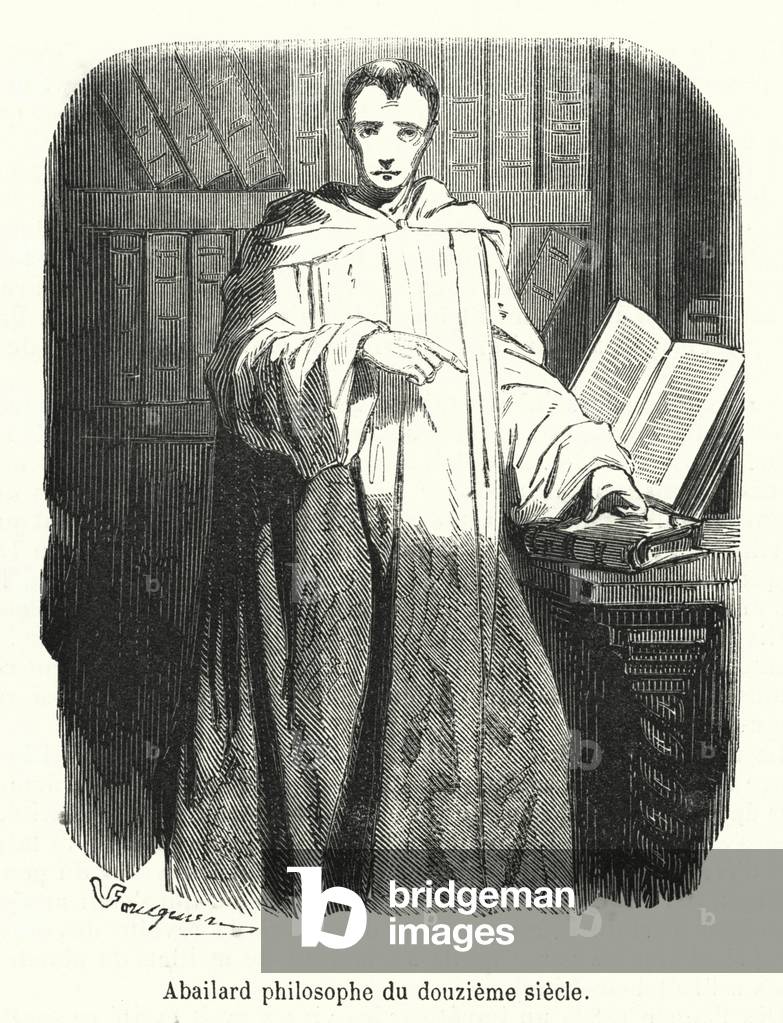 Abailard philosophe du douzieme siecle (Gravur)