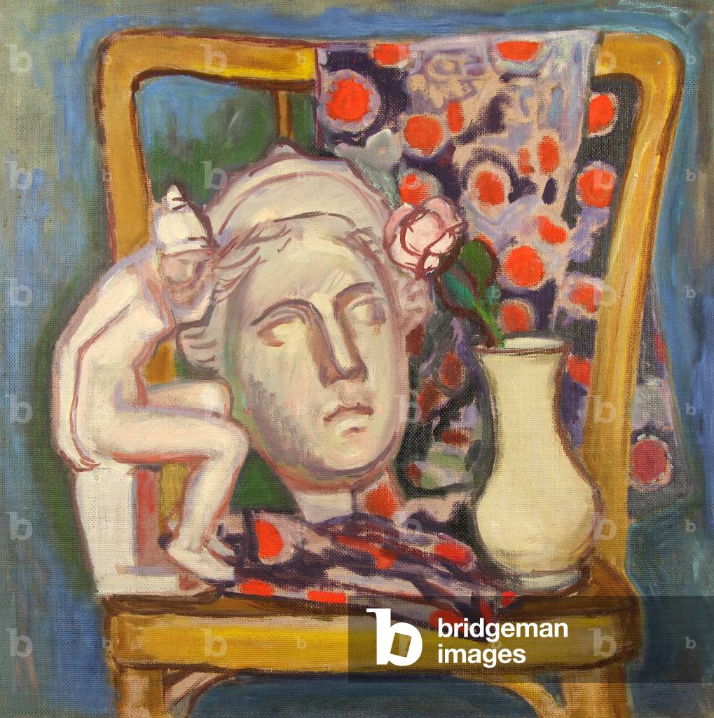 "Maske auf Stuhl" 1995 von Konstantin Gneushev