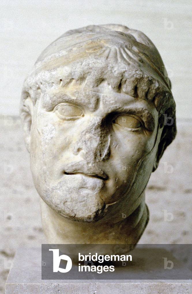 Philipp II. (382-336BC) König von Mazedonien von 359 v. Chr. Vater von Alexander dem Großen. Porträt-Büste