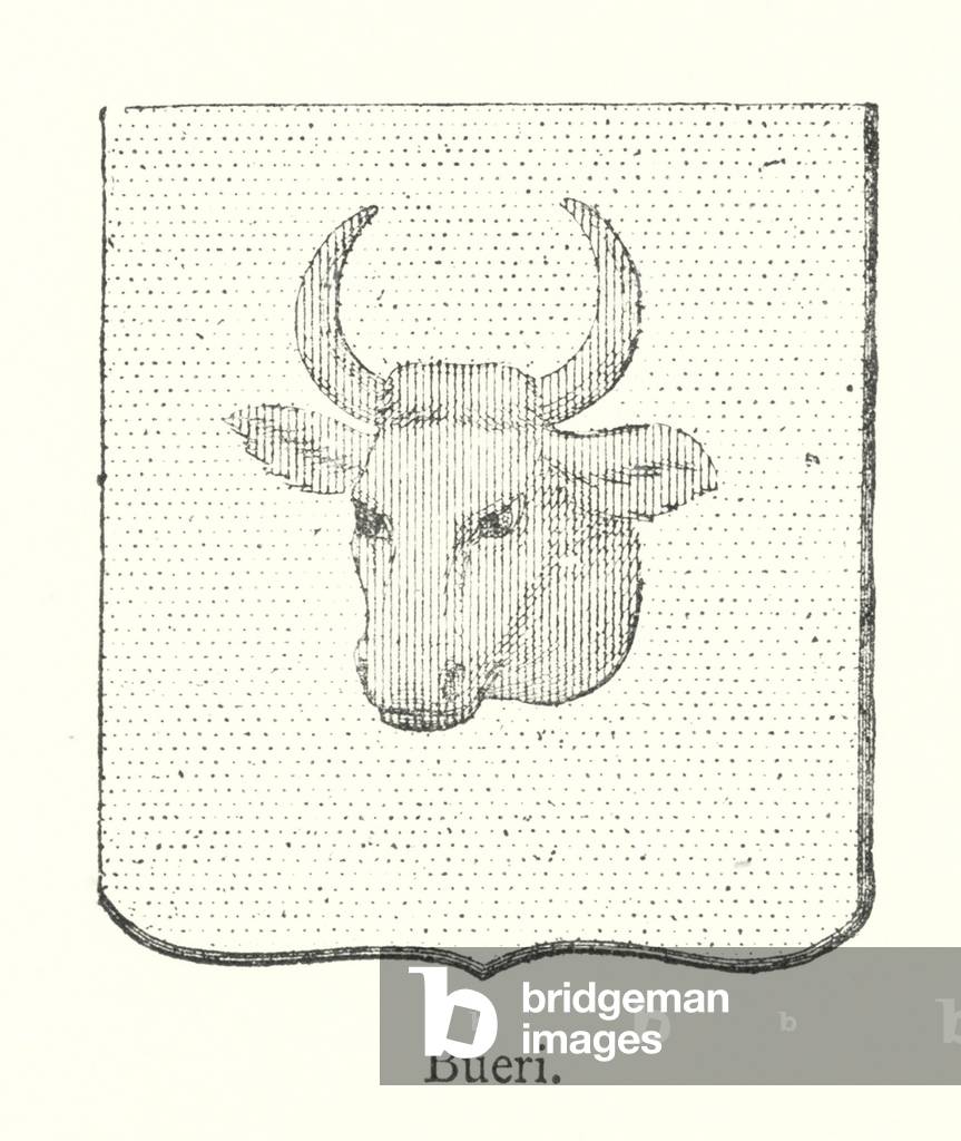 Bueri (engraving) by Italian Artist, b/w
