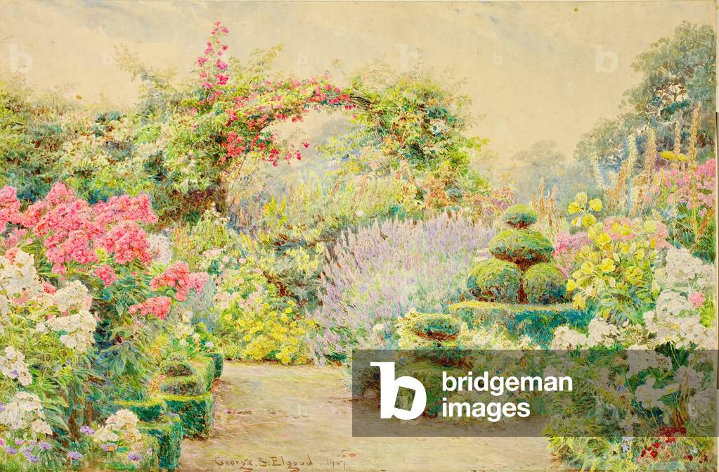 Immagine di Disegno "Roundscliffe", 1907 di George Samuel Elgood
