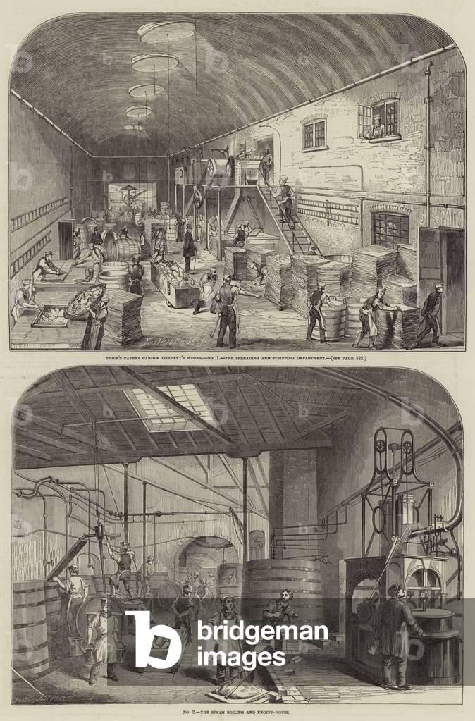 Price 's Patent Candle Company 's Works (Gravur)