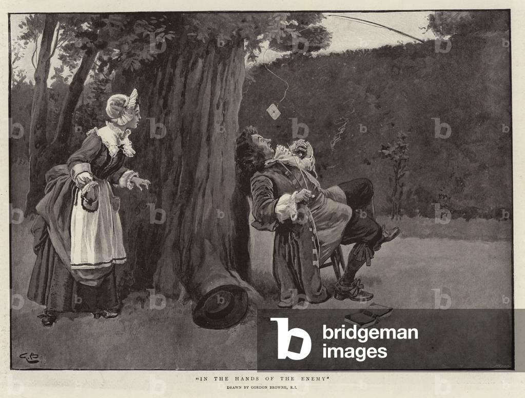 Nelle mani del nemico (incisione)