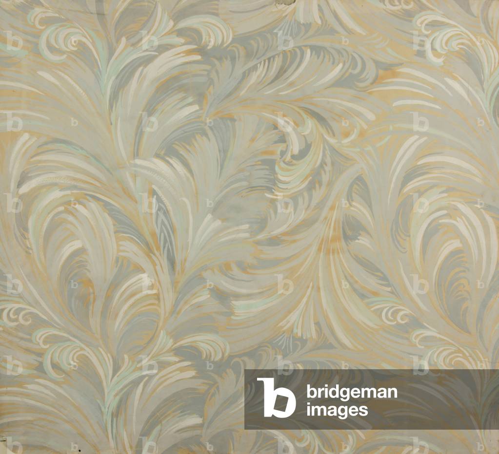 Textile Design, 1957 (tempera su carta)