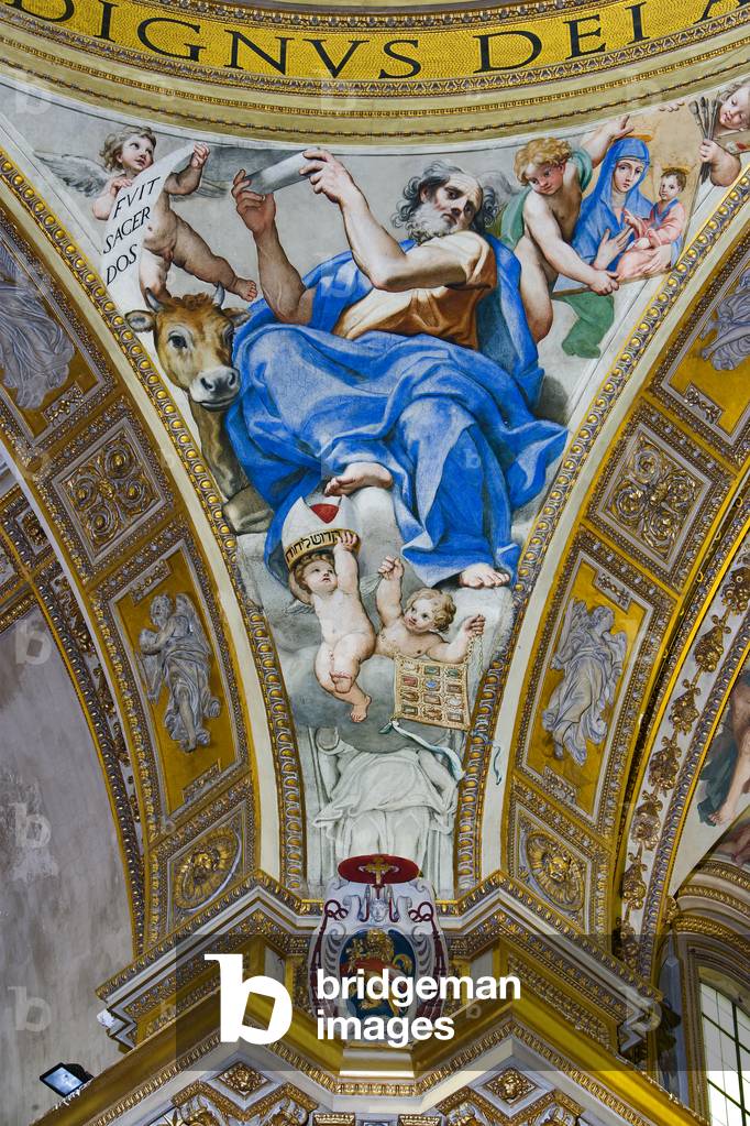 Lukas der Evangelist, 1622-28 (fresko)