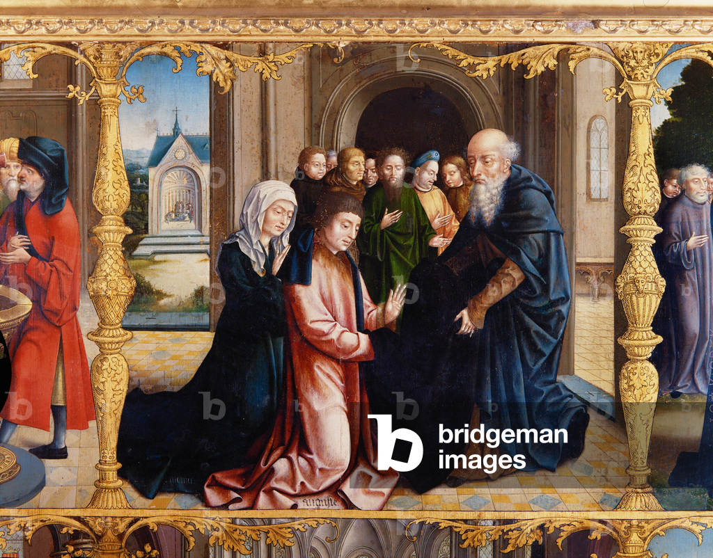 Image of Painting depicting Saint Augustine altar 1520 by Jan van Scorel