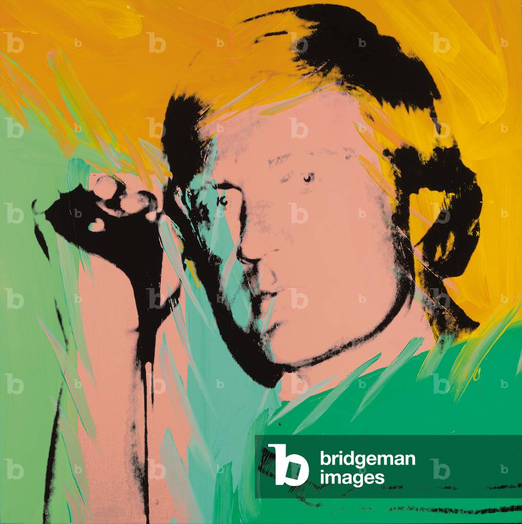 Rod Gilbert, 1978 (polimero sintetico e serigrafia su tela)