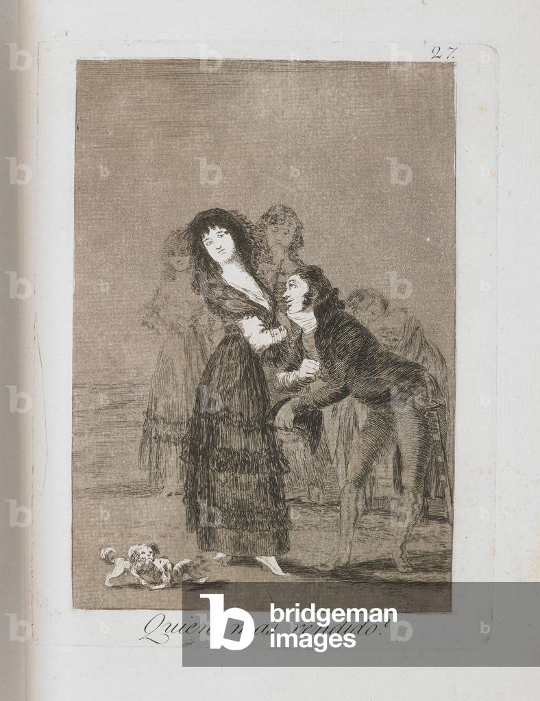 Teller aus Los Caprichos, 1797-1798