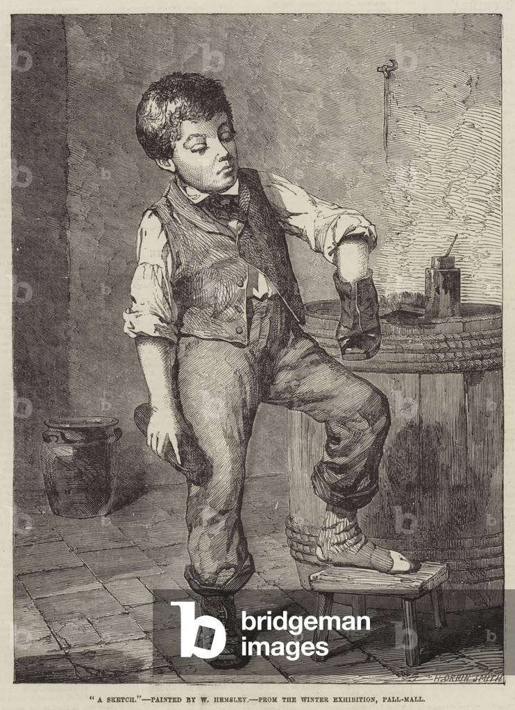 A Sketch (engraving) by William Hemsley