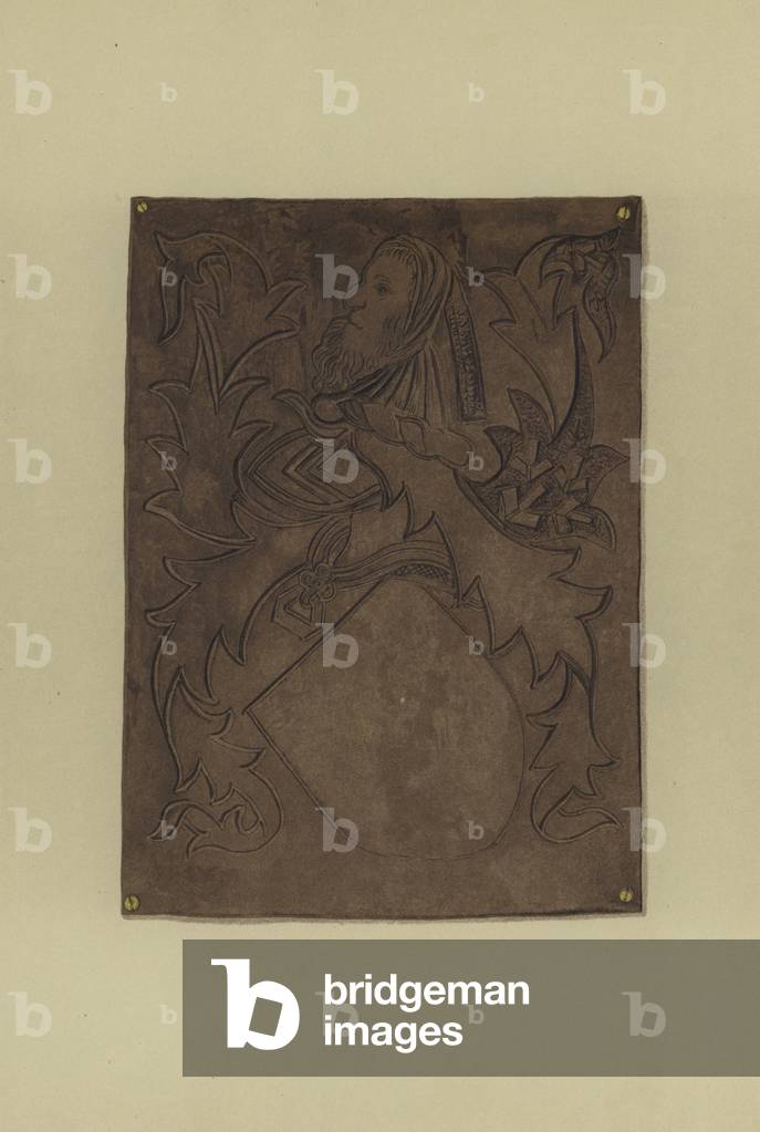 Sir John le Scrope, lord Scrope of Bolton, 1461-1498 (chromolitho)