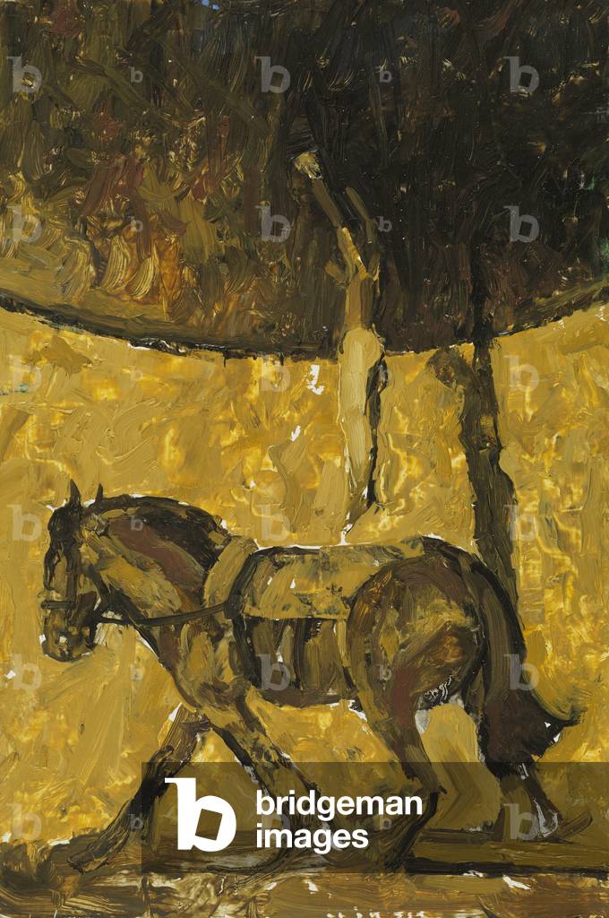 Immagine di Dipinto "Virgile Jumping (Versione gialla)" 2015 di Francis Hamel