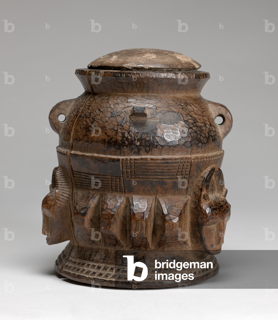 Bild von Artefakt "Mausorakelschale (Gbekre)" von Baule Culture