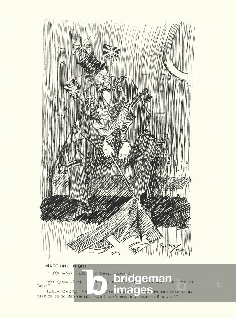 Image de Estampe représentant Soirée de masquage (litho) 1901 par Phil May