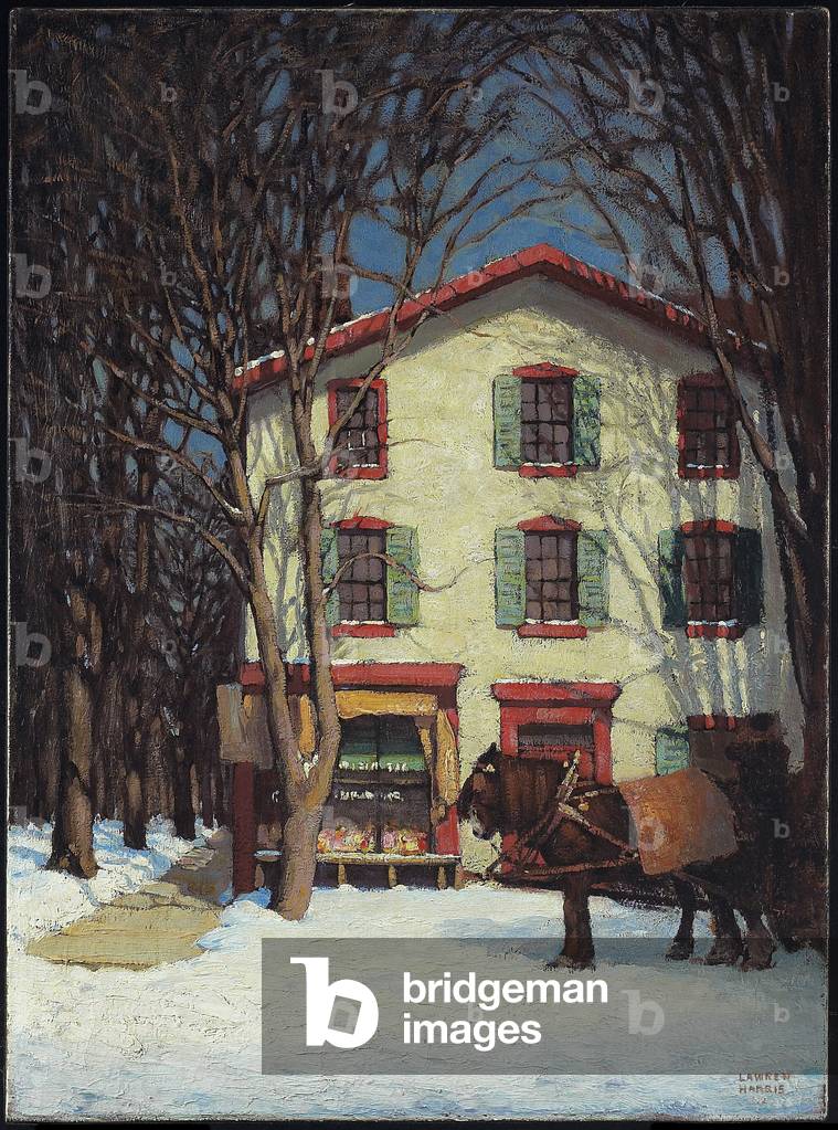 The Corner Store, 1912 (olio su tela)