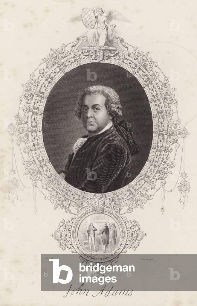 John Adams (engraving) by John Singleton Copley